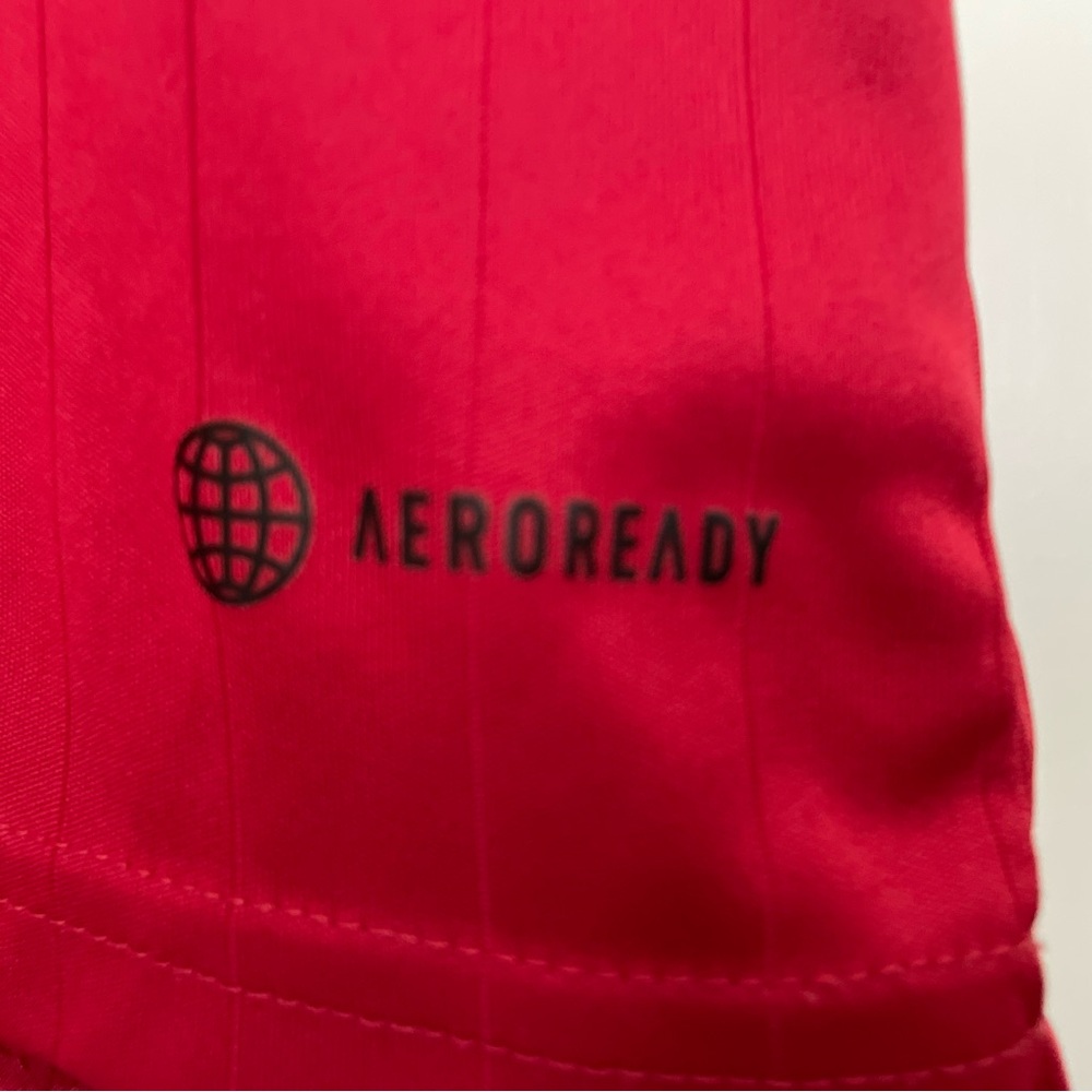 Adidas Aeroready Red Manchester United Unisex Jersey Size Small - Picture 5 of 6